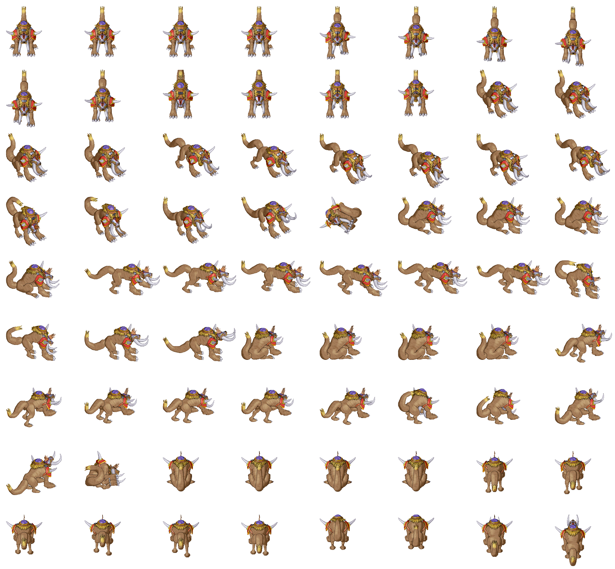 Feuille de sprites