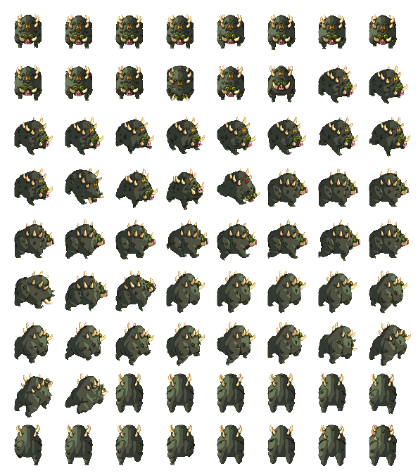 Feuille de sprites